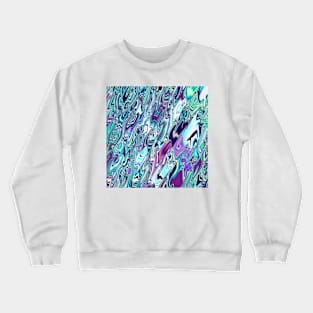 Mint waves Crewneck Sweatshirt